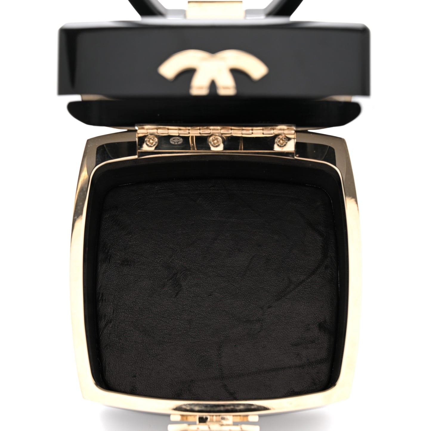 Plexiglass Evening in L'Atelier Minaudiere Jewelry Box Black