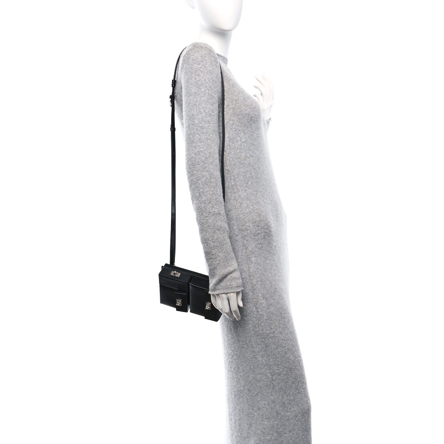 Hermes Box Kelly Multi Pocket Pochette To Go Black 2 of 13