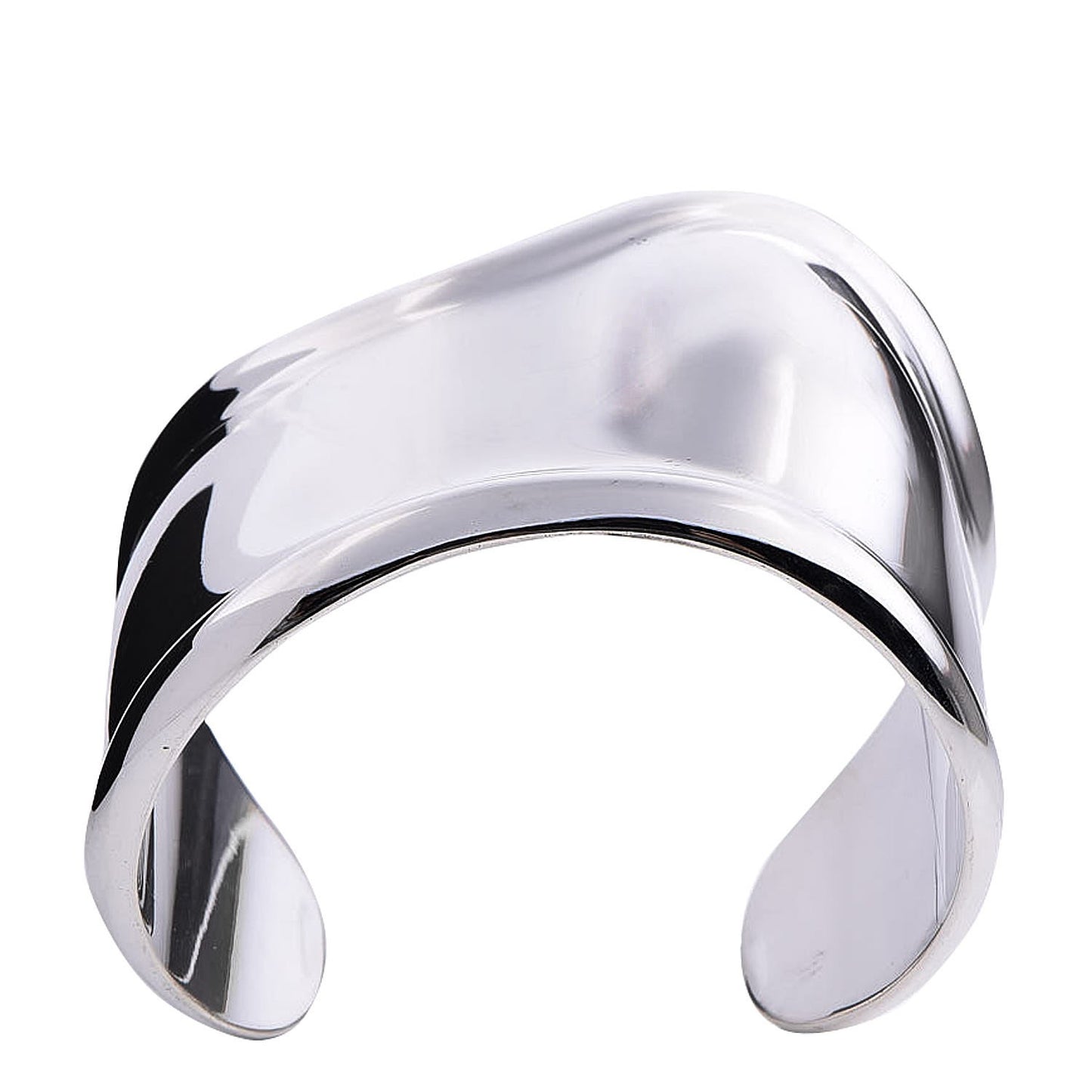 Sterling Silver Medium Elsa Peretti Right Wrist Bone Cuff Bracelet