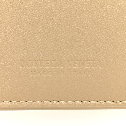 Bottega Veneta Nappa Intreccio Cassette Credit Card Holder Porridge 6 of 7