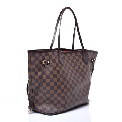 Louis Vuitton Damier Ebene Neverfull MM 3 of 9