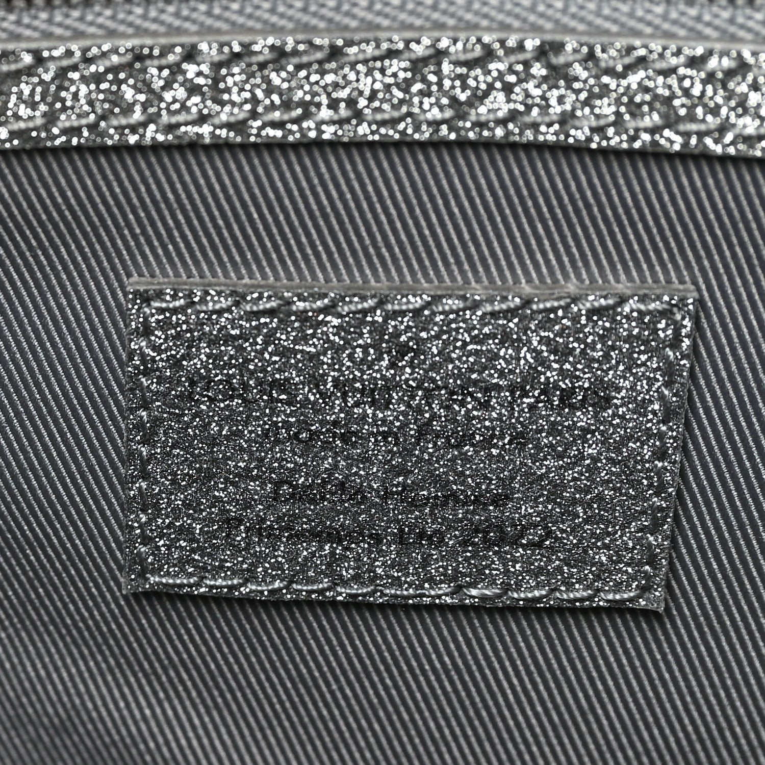 Louis Vuitton Damier Glitter Keepall Bandouliere 50 Silver 6 of 11