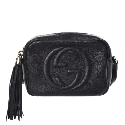 Gucci Pebbled Calfskin Small Soho Disco Bag Black 1 of 8