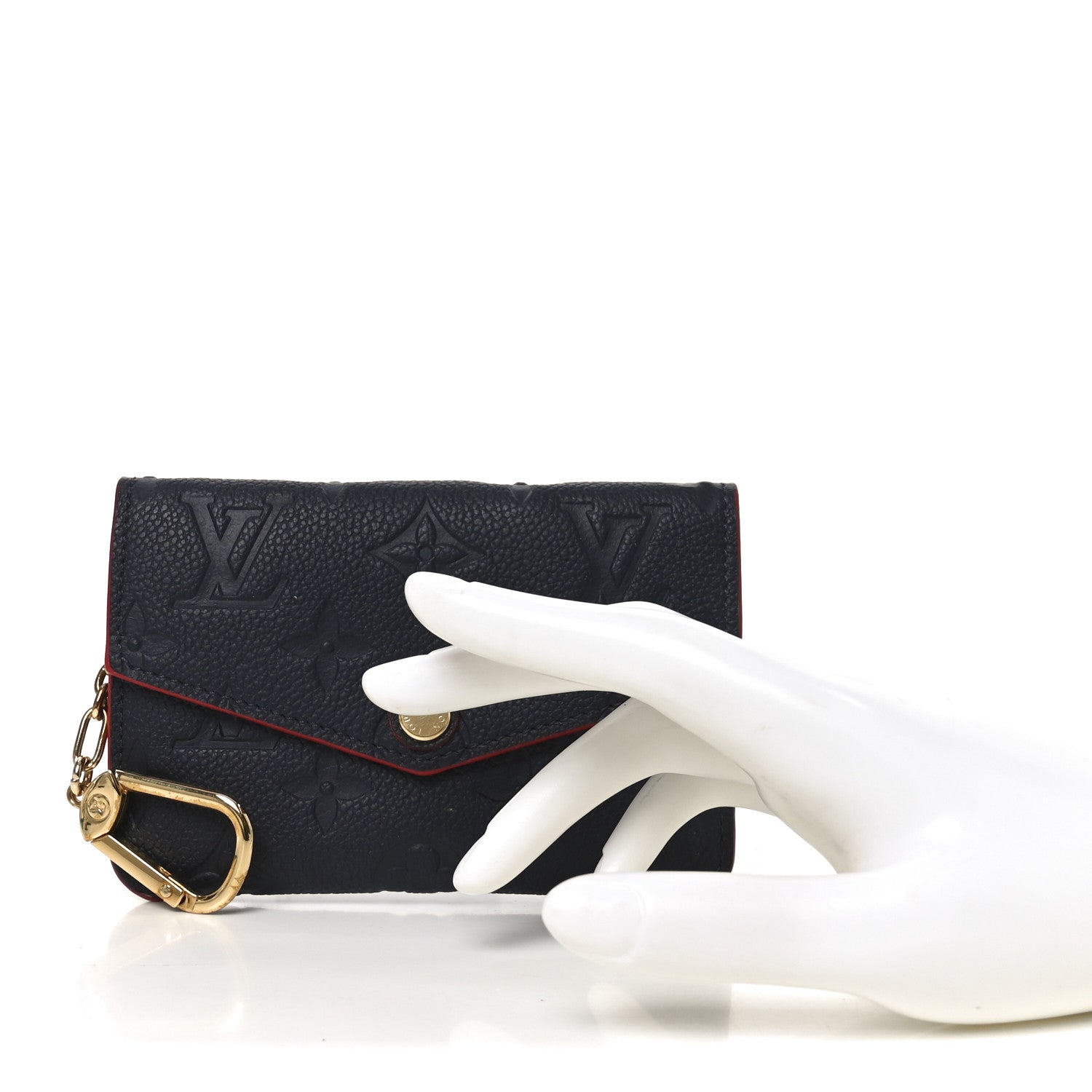 Louis Vuitton Empreinte Key Pouch Marine Rouge 2 of 6