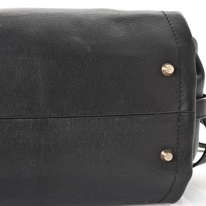 Lanvin Goatskin Trilogy Bowling Bag Black 13 of 16