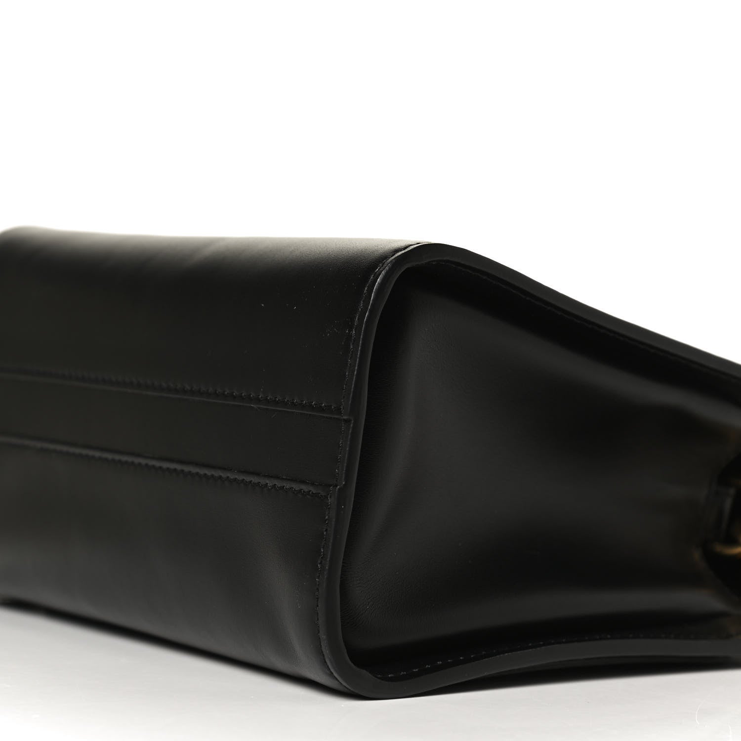 Chloe Shiny Calfskin Mini Annie Shoulder Bag Black 6 of 14
