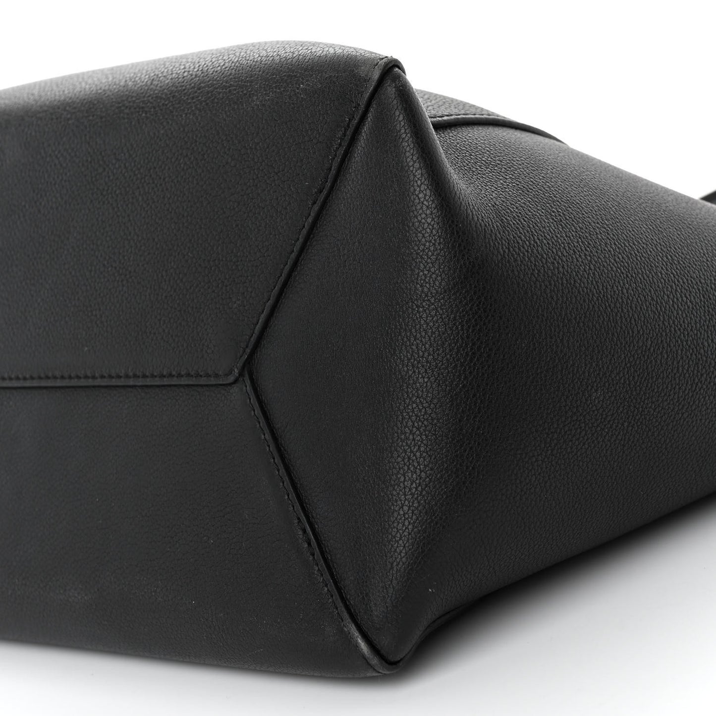 Calfskin Lockme Cabas Black