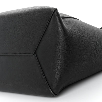 Louis Vuitton Calfskin Lockme Cabas Black 9 of 12