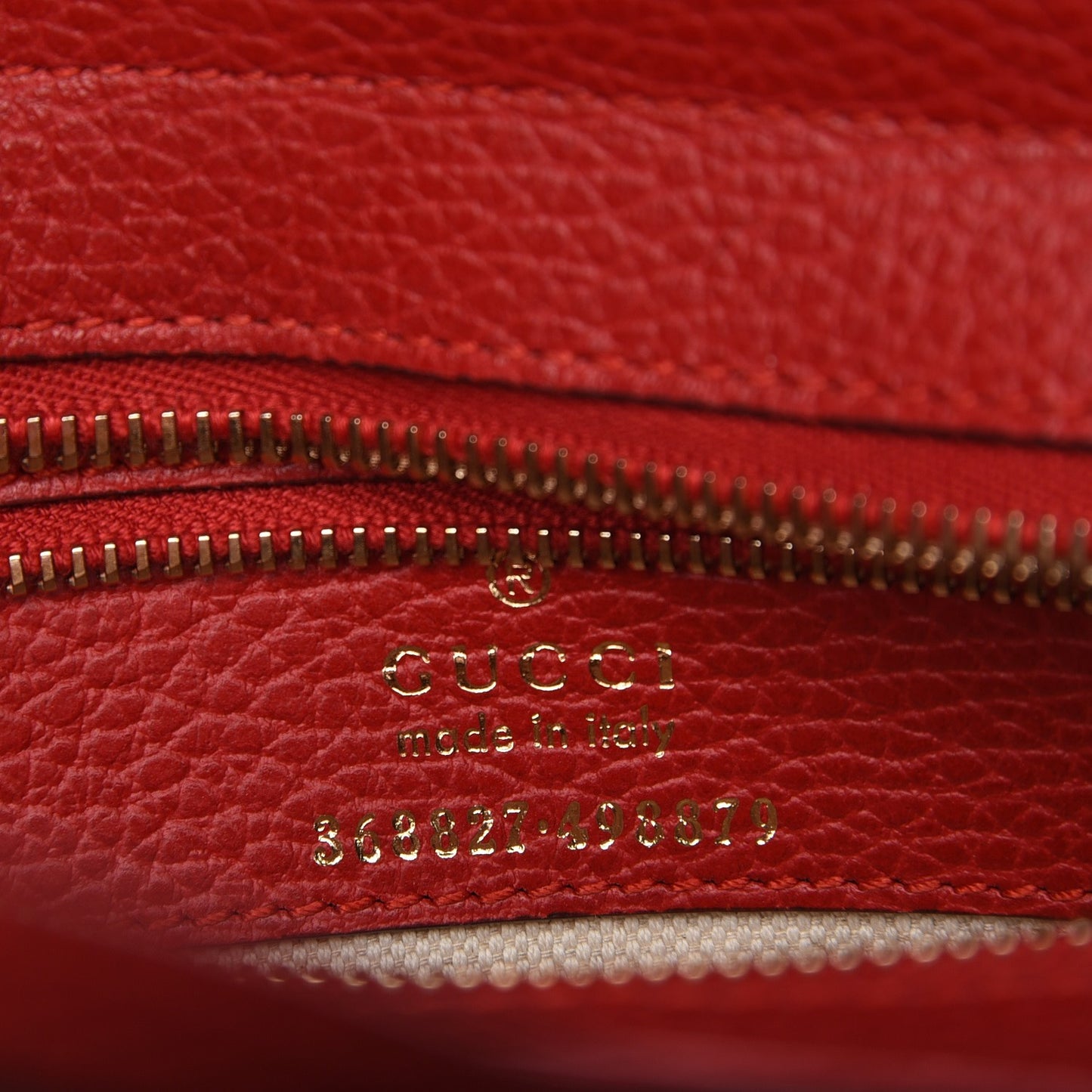 Dollar Calfskin MIni Swing Top Handle Bag Tabasco
