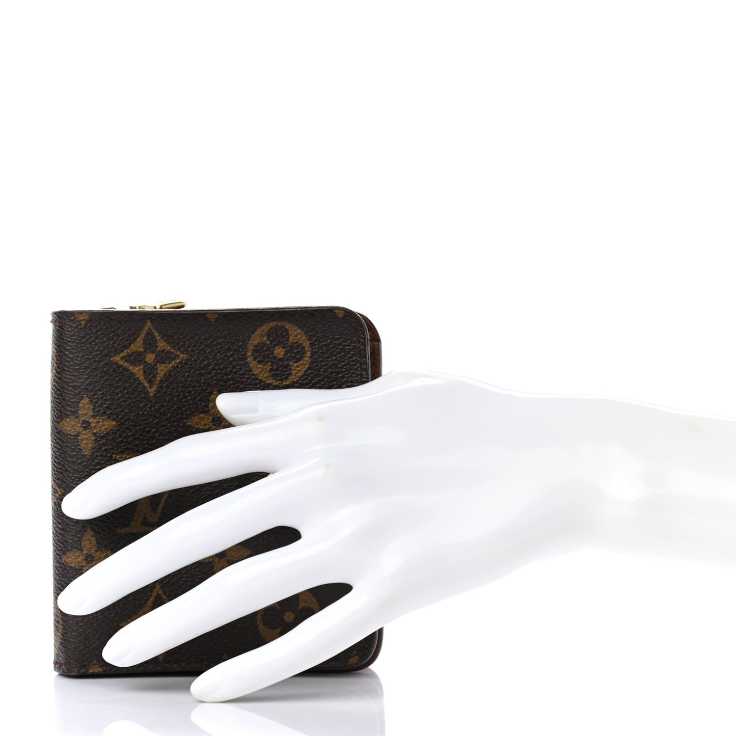 Monogram Compact Zippe Zipped Wallet