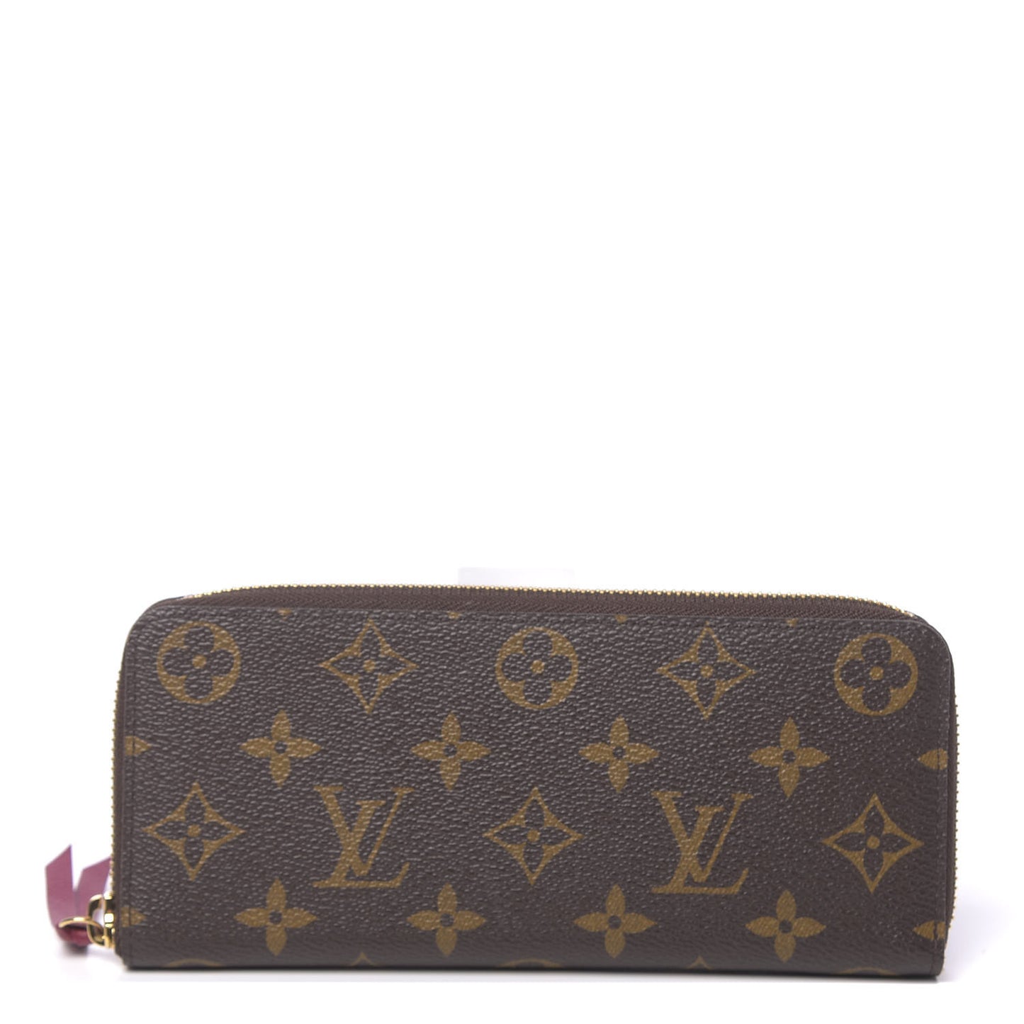 Monogram Clemence Wallet Fuchsia