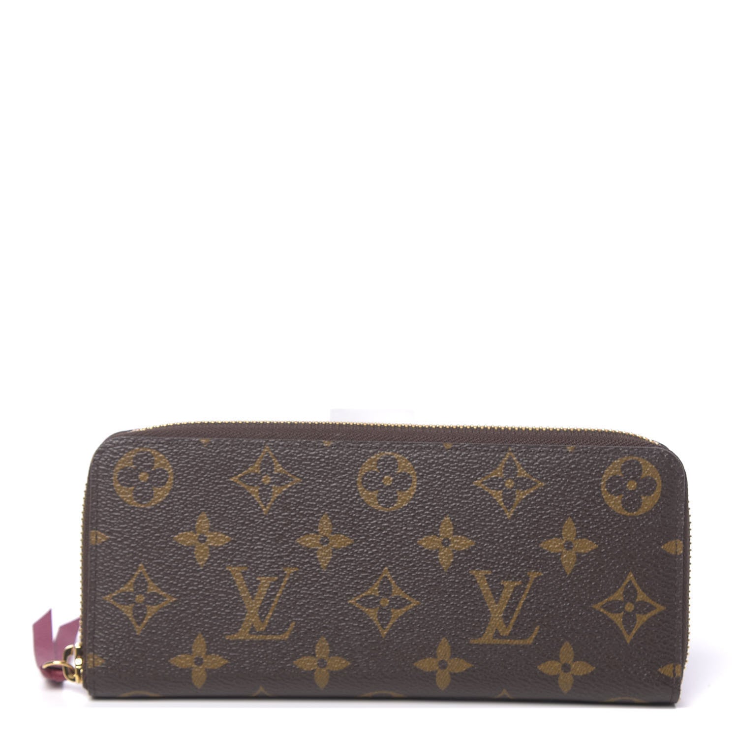 Louis Vuitton Monogram Clemence Wallet Fuchsia 1 of 10