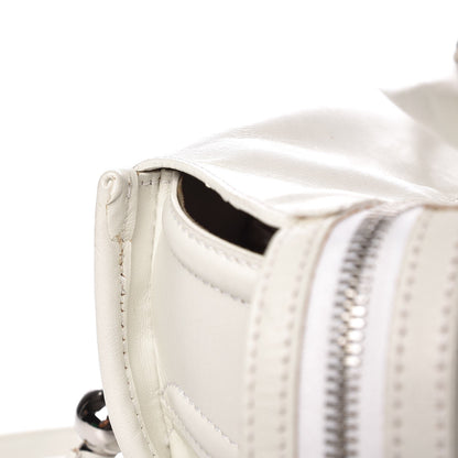 Burberry Leather Quilted Large Manor Tote White 13 of 17