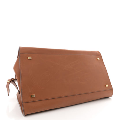 The Row Polished Saddle Calfskin Soft Margaux 15 Cuir 4 of 11