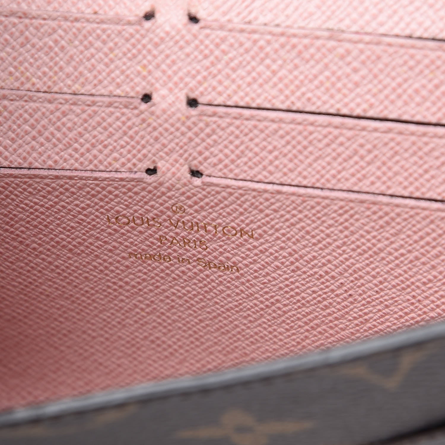 Louis Vuitton Monogram Jeanne Wallet Rose Ballerine 7 of 13