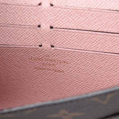 Louis Vuitton Monogram Jeanne Wallet Rose Ballerine 7 of 13