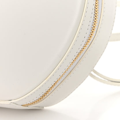Mansur Gavriel Calfskin Circle Crossbody Bag White 11 of 16