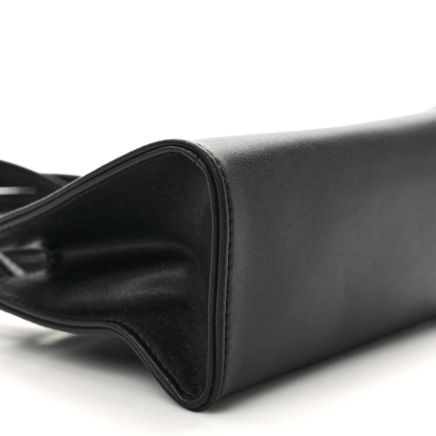 Telfar Vegan Leather Small Shopping Bag Black 6 of 7