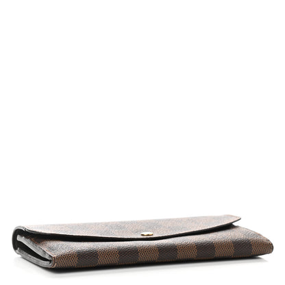 Louis Vuitton Damier Ebene Emilie Wallet 4 of 10
