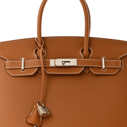 Hermes Epsom Birkin Sellier 30 Gold 8 of 11