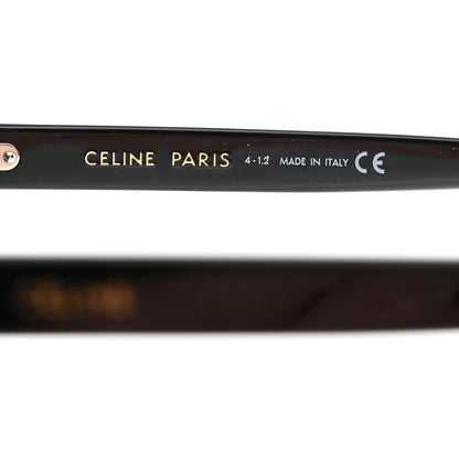 Celine Acetate Rectangular Sunglasses CL402131 Black 6 of 7