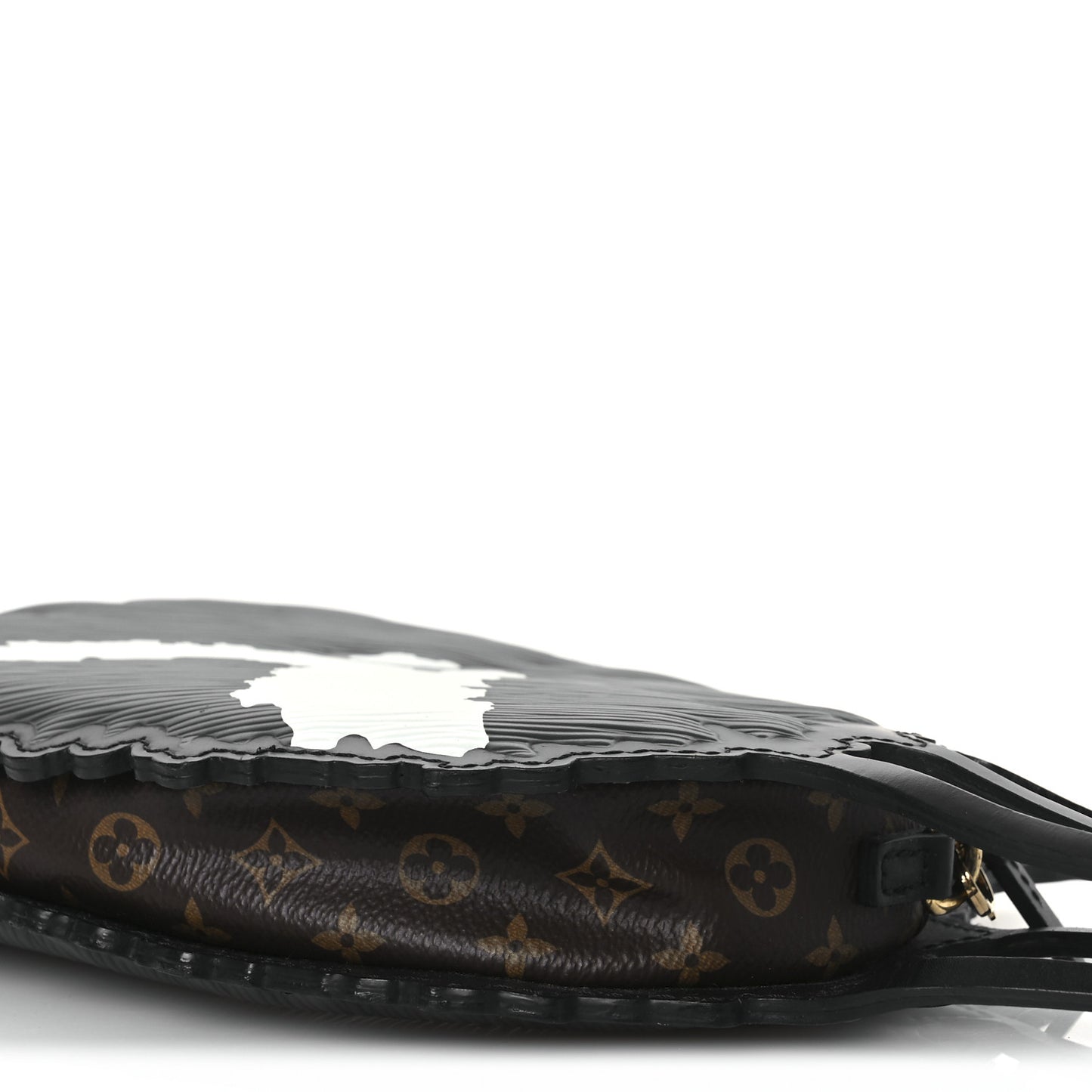 Epi Grace Coddington Catogram Chain Pochette Black