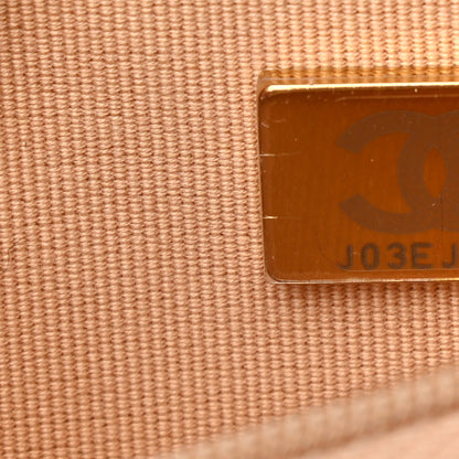 Chanel Caviar Quilted Wallet On Chain WOC Beige 8 of 10