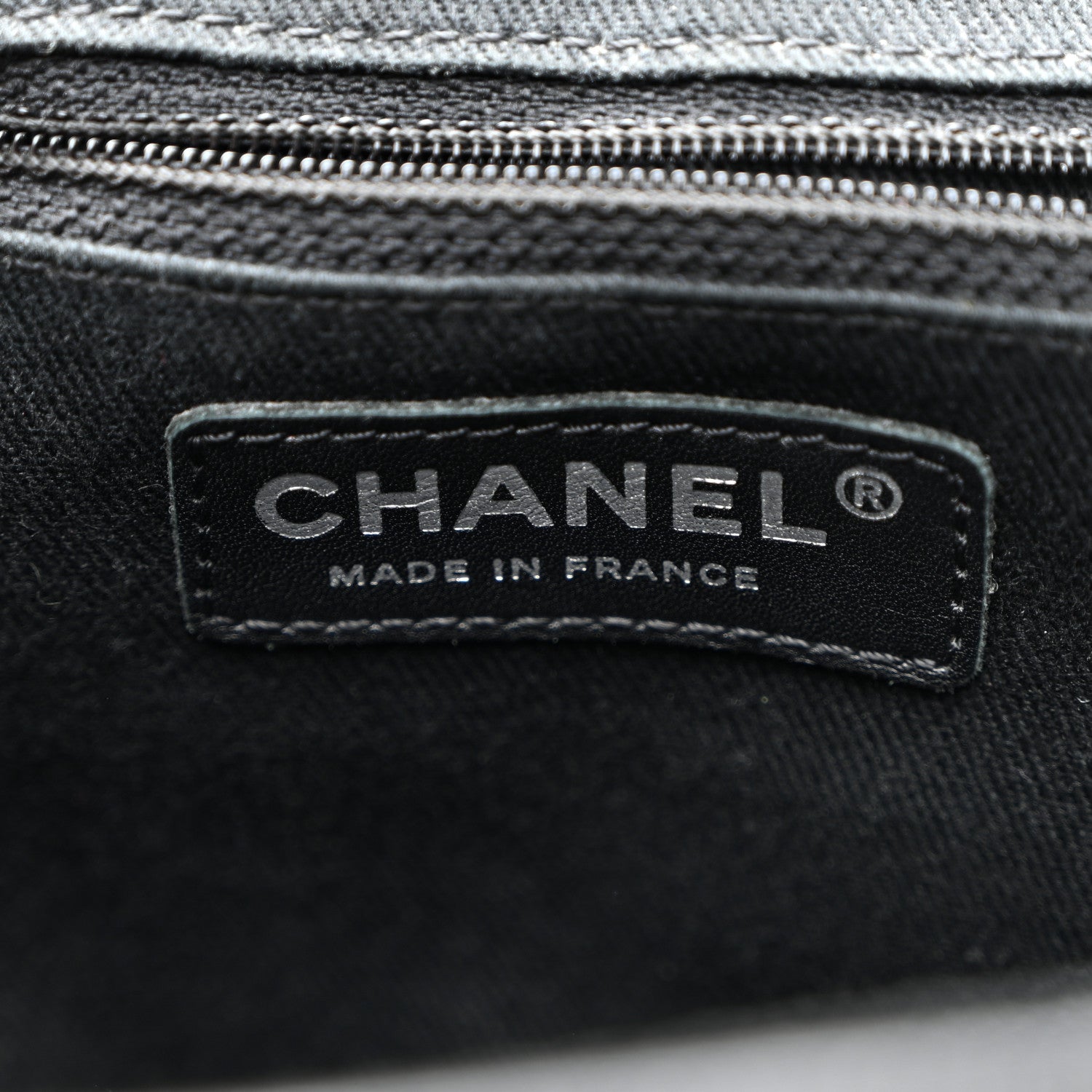 Chanel Caviar Half Moon Large Flap Black 6 of 10