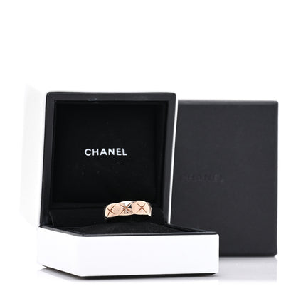 Chanel 18K Beige Gold Small Coco Crush Ring 54 7 5 of 5