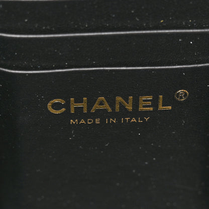 Chanel Caviar Quilted Small Vertical Vanity Case With Chain Black 6 of 11