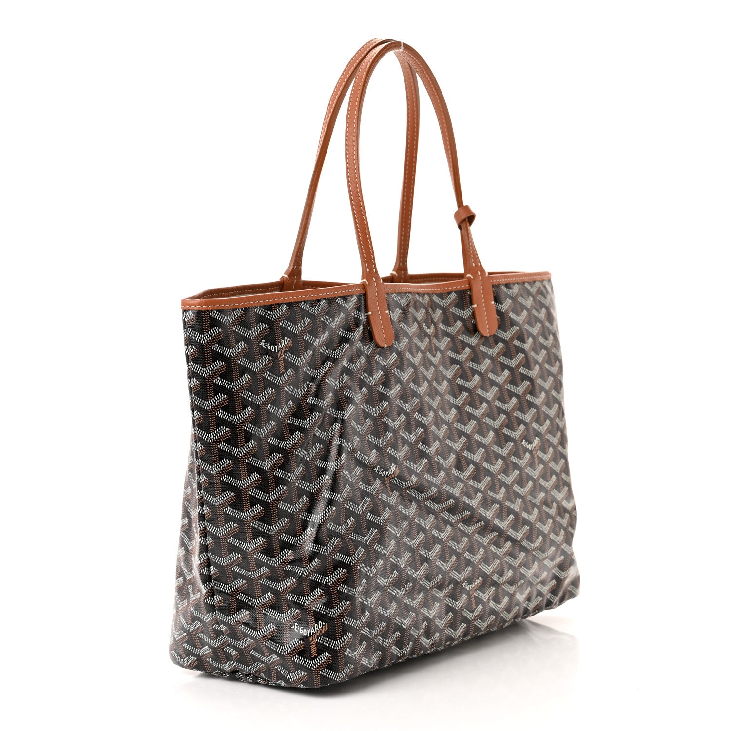 Goyard Goyardine Saint Louis PM Black Gold 4 of 11
