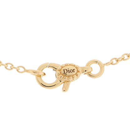 Christian Dior 18K Yellow Gold Diamond XS Rose Des Vents Necklace 5 of 6