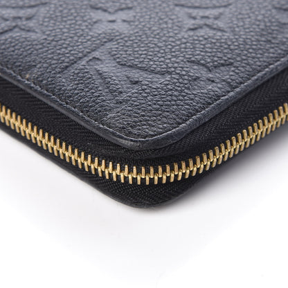 Louis Vuitton Empreinte Zippy Wallet Black 15 of 16