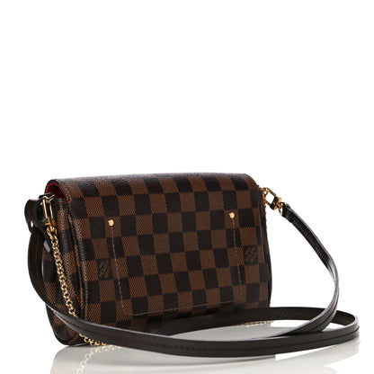 Louis Vuitton Damier Ebene Favorite PM 3 of 13
