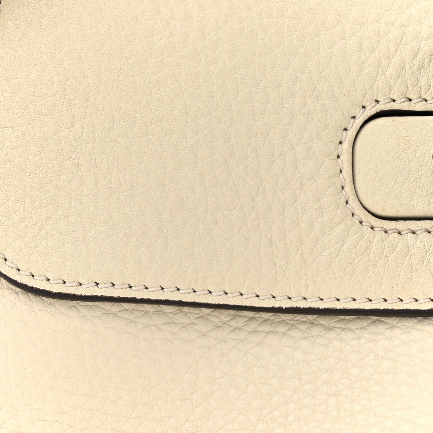 Gucci Cellarius Calfskin Small Bamboo Daily Top Handle Bag Mystic White 7 of 12