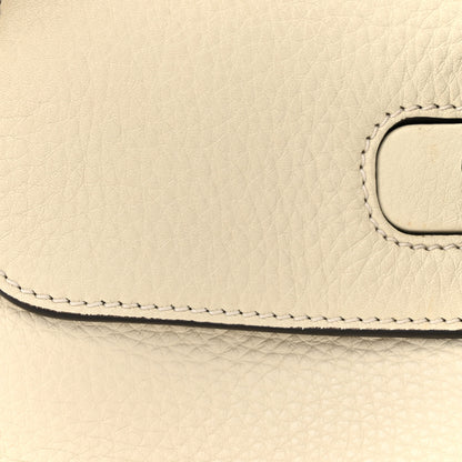 Gucci Cellarius Calfskin Small Bamboo Daily Top Handle Bag Mystic White 7 of 12