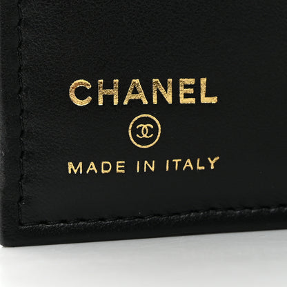 Chanel Caviar Quilted CC Passport Holder Black 6 of 8