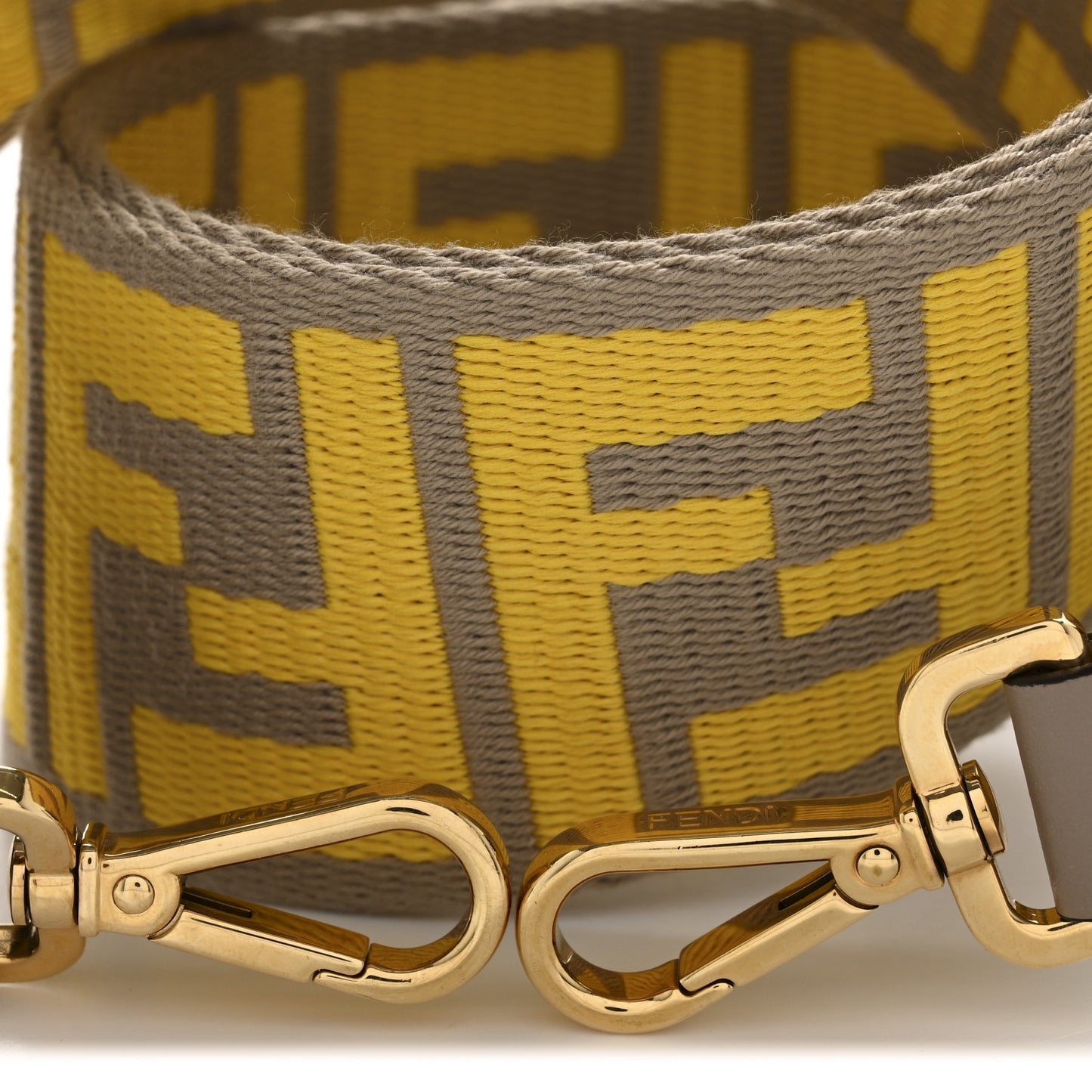 Ribbon Vitello King FF 1974 Adjustable Strap You Tortora Senape