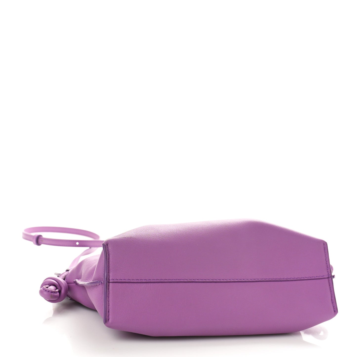 Calfskin Mini Flamenco Knot Bag Purple