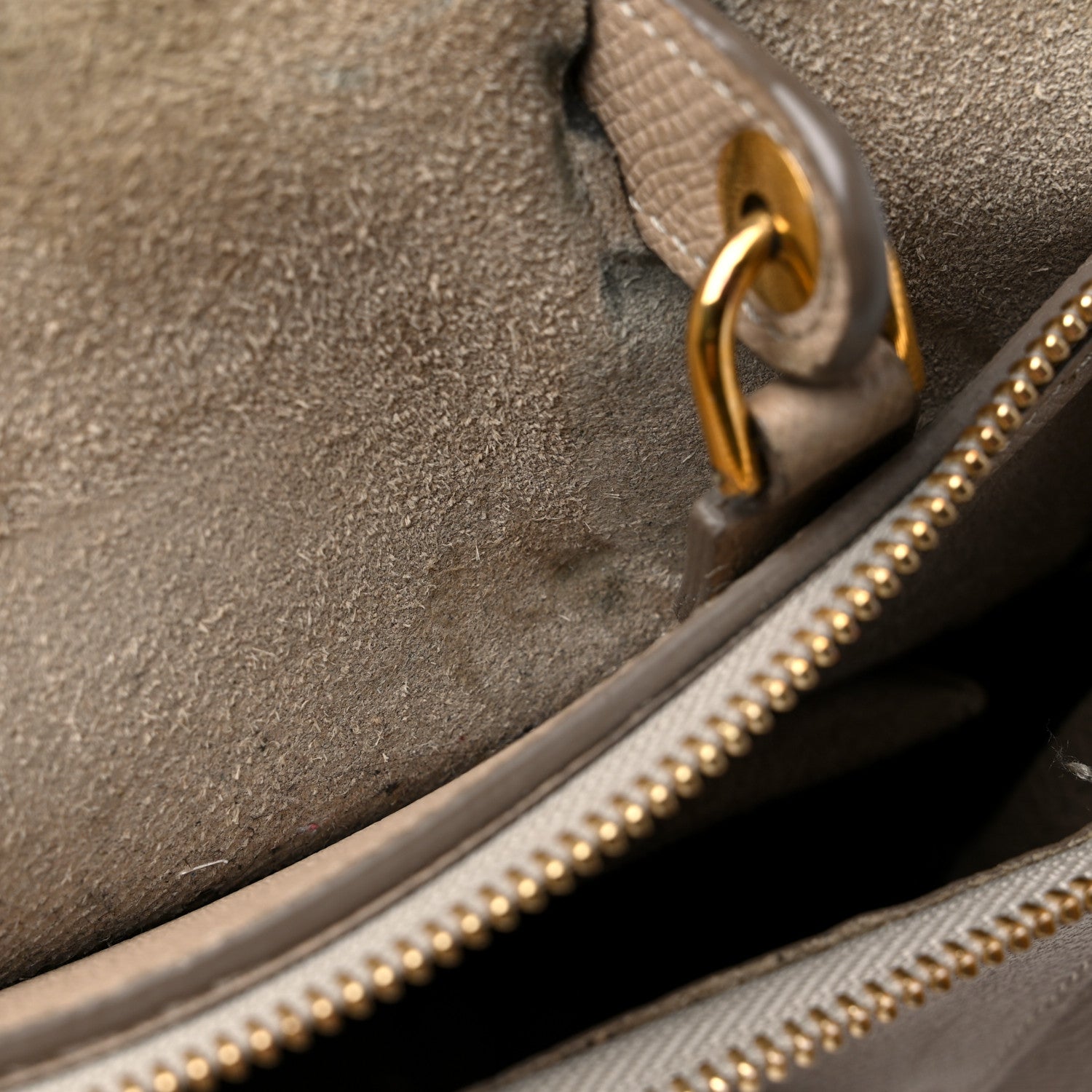Celine Grained Calfskin Mini Belt Bag Light Taupe 13 of 23