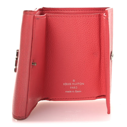 Louis Vuitton Calfskin Lockmini Wallet Hot Pink 5 of 13