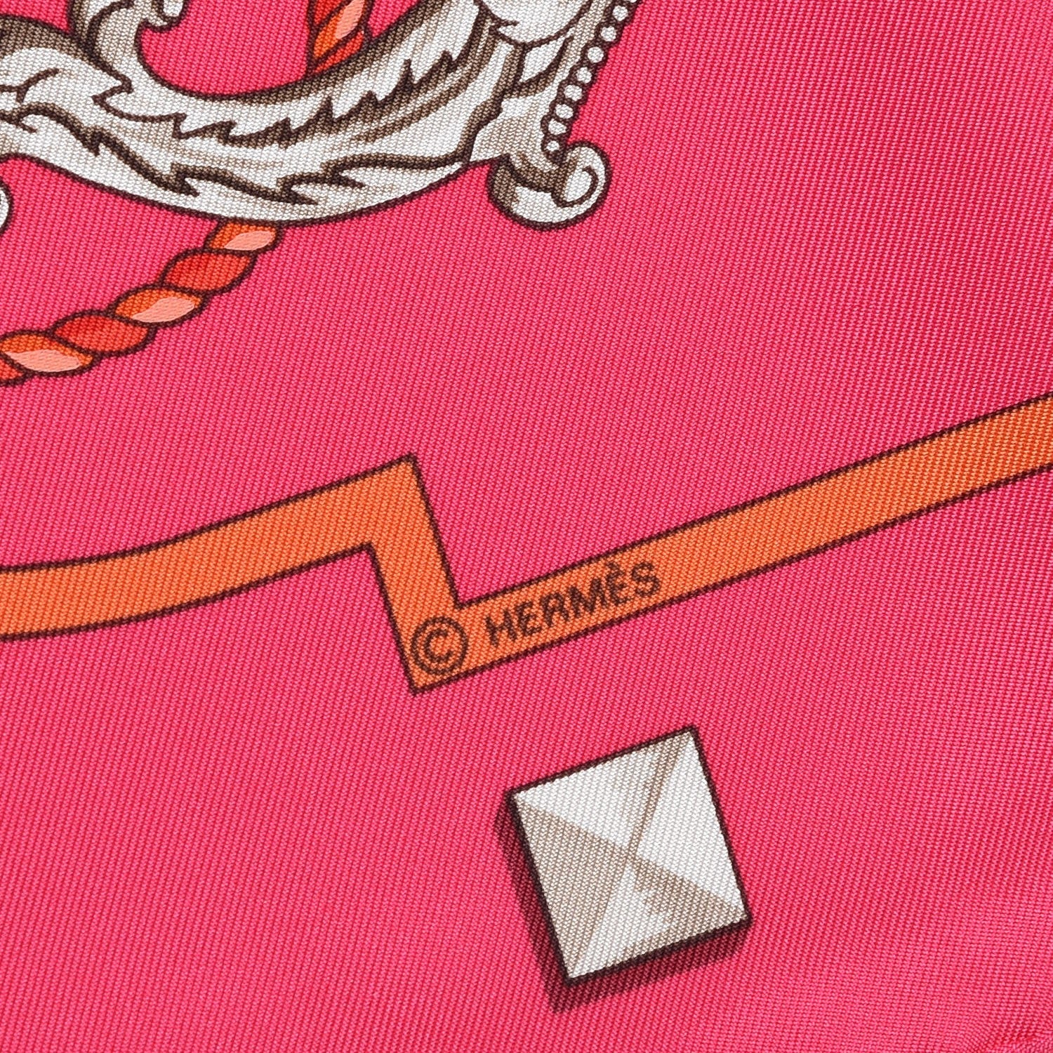 Hermes Silk Keys Les Cles Scarf 90 3 of 4