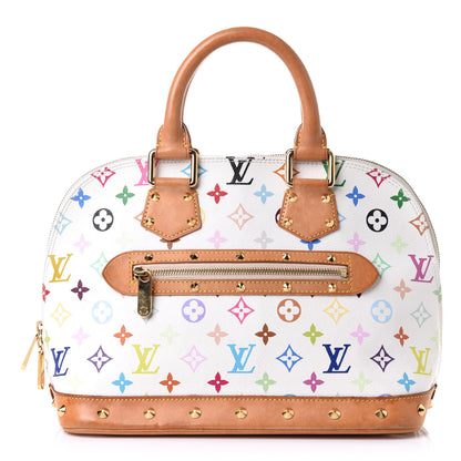Louis Vuitton Monogram Multicolor Alma White 1 of 11
