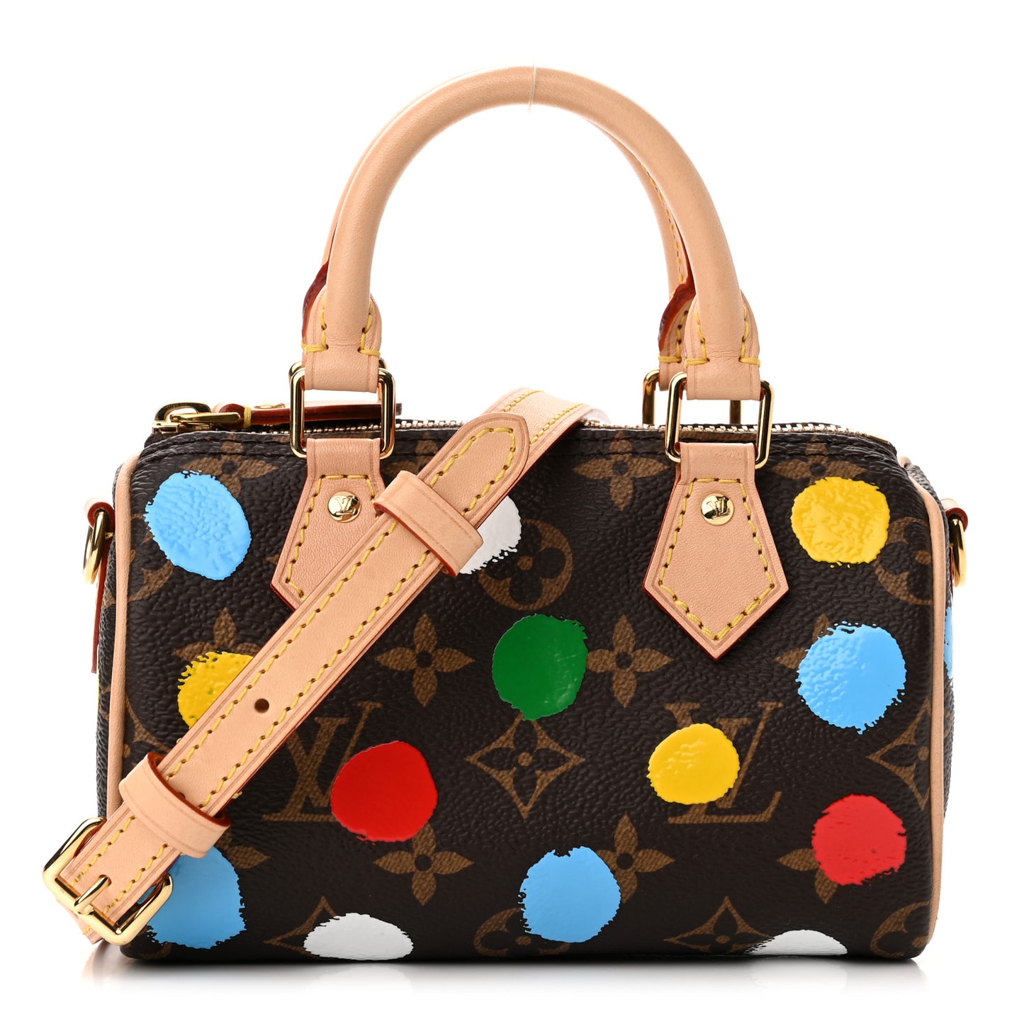 LV X YK Monogram Nano Speedy