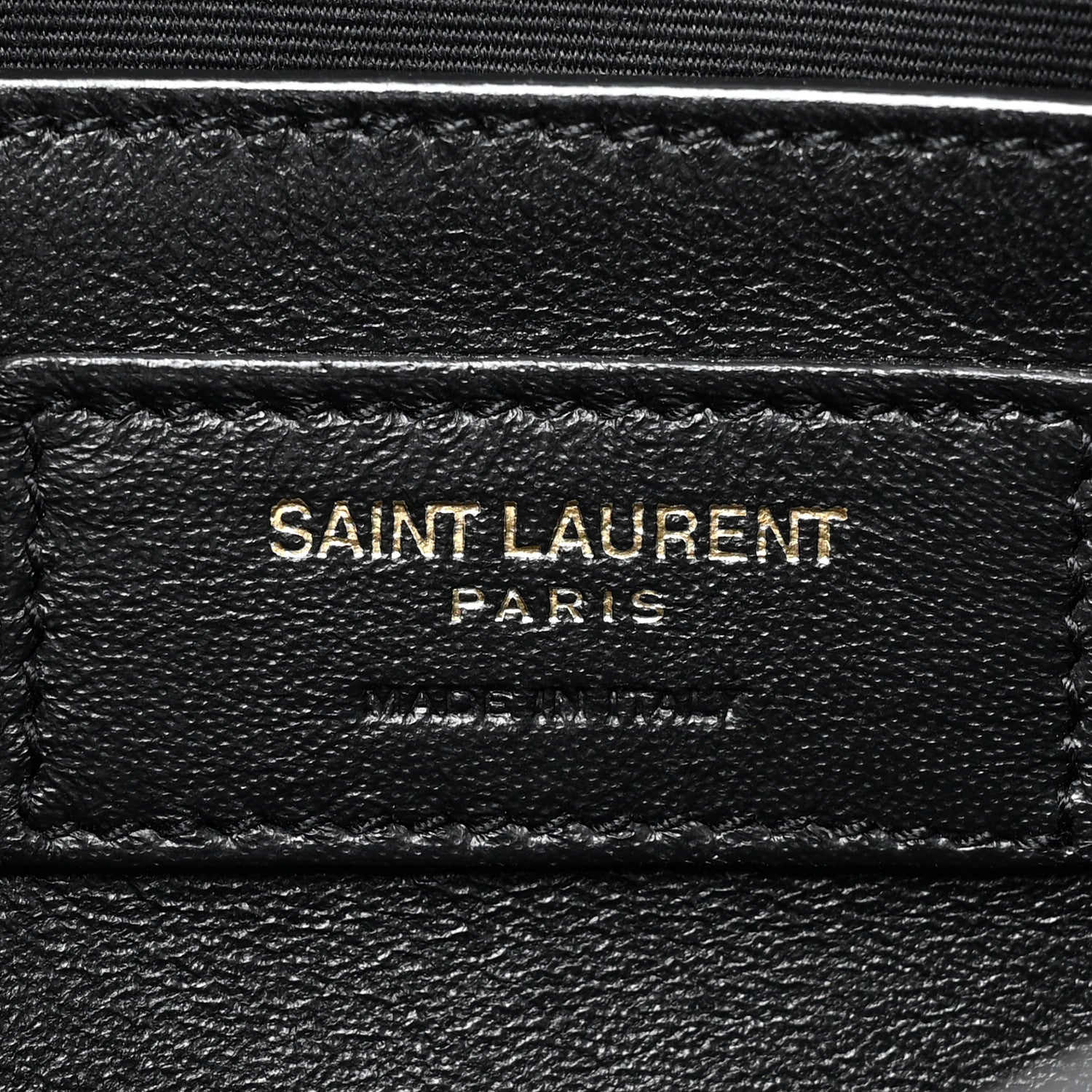 Saint Laurent Lambskin Quilted Small Becky Chain Bag Black 7 of 11