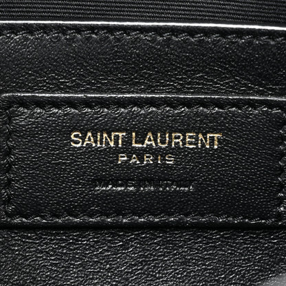 Saint Laurent Lambskin Quilted Small Becky Chain Bag Black 7 of 11