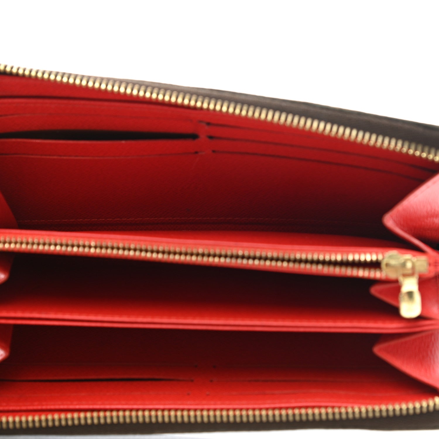 Louis Vuitton Monogram My LV Heritage Zippy Organizer Wallet Rouge Black 5 of 12