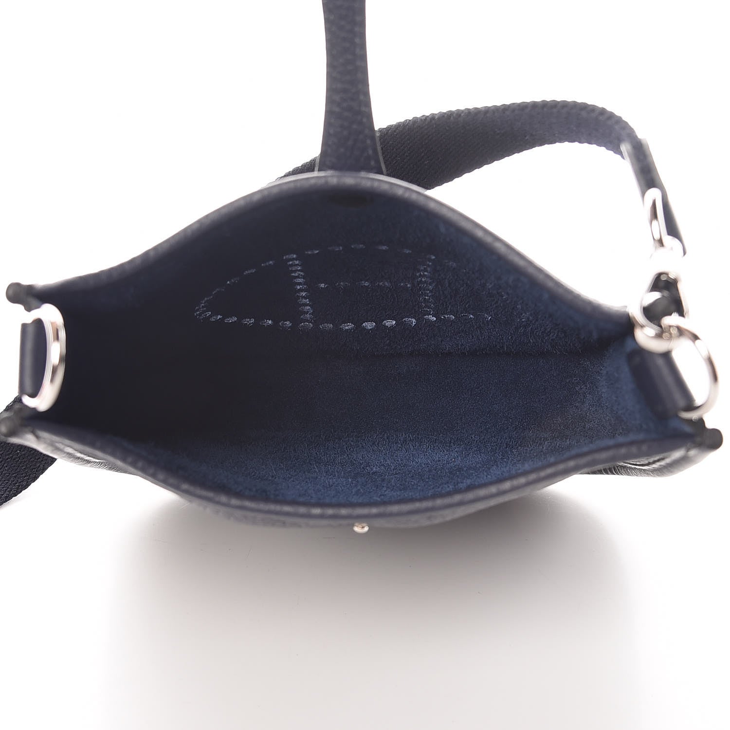 Hermes Taurillon Clemence Evelyne TPM Bleu Nuit 7 of 11
