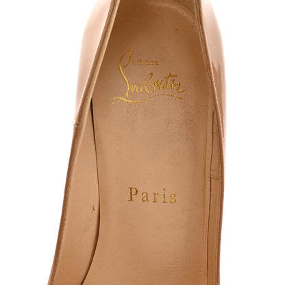 Christian Louboutin Patent So Kate 120 Pumps 37 Nude 8 of 13