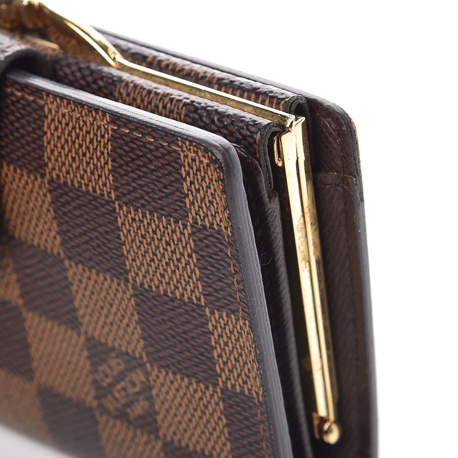 Louis Vuitton Damier Ebene French Purse Wallet 10 of 11